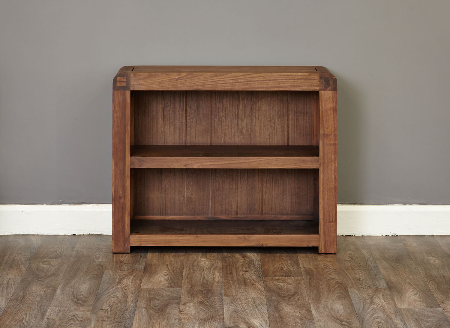 Shiro Walnut Low Bookcase