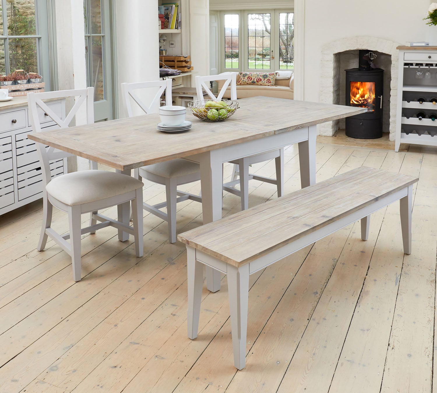 Signature Square Extending Dining Table