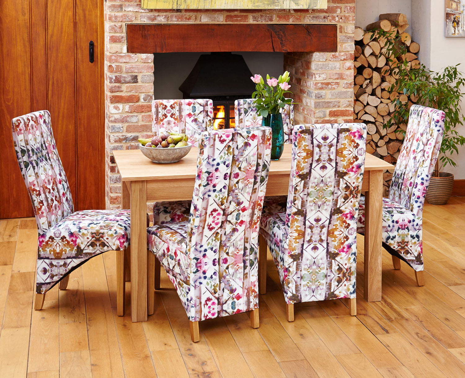 Mobel Oak 150cm Dining Table (4/6 Seater)