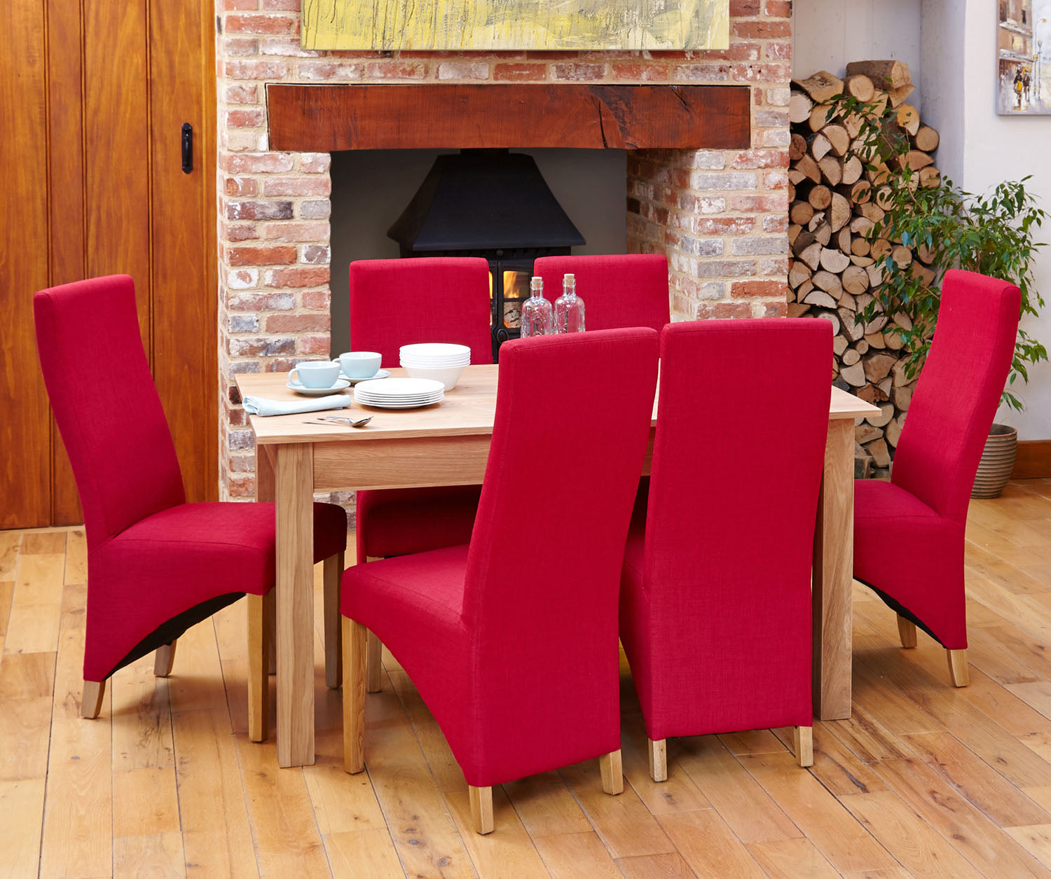 Mobel Oak 150cm Dining Table (4/6 Seater)