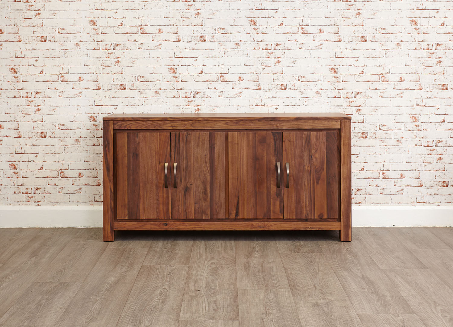 Mayan Walnut Large Low Sideboard