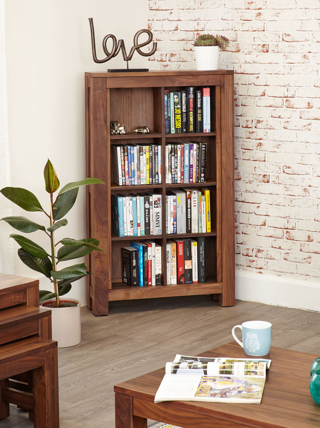 Mayan Open DVD / CD Storage Cabinet