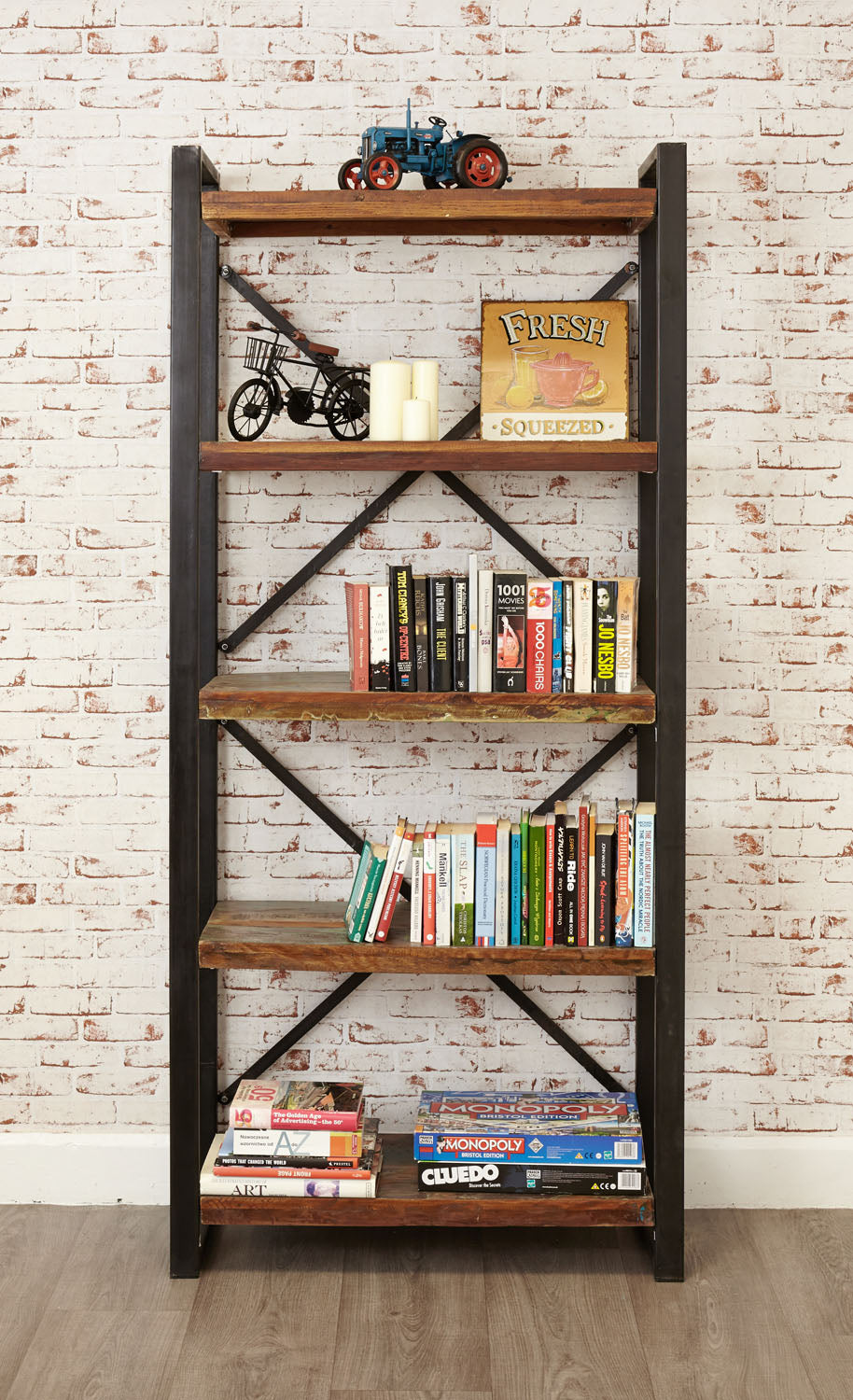 Urban Chic Large Open Bookcase