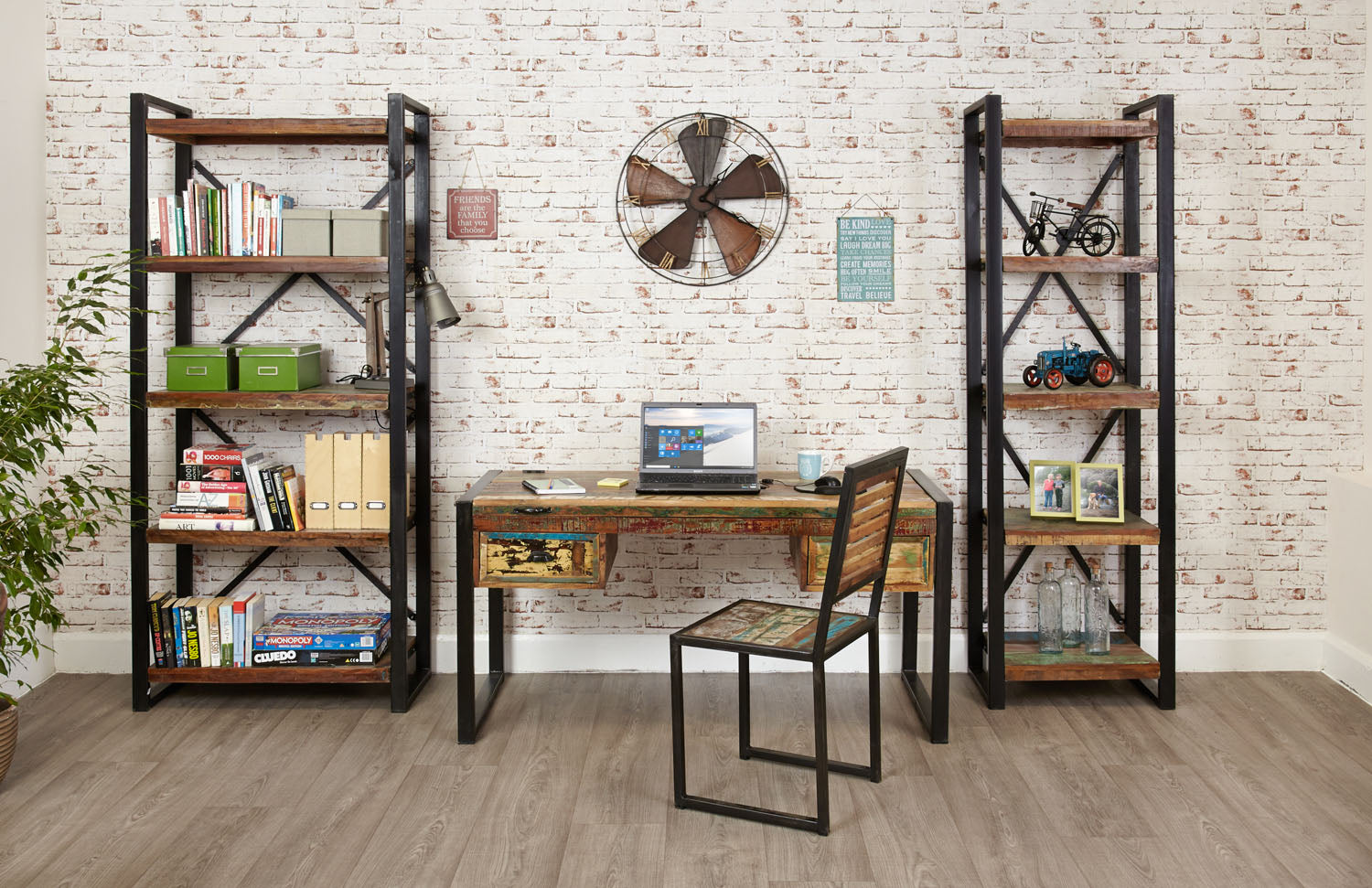 Urban Chic Large Open Bookcase