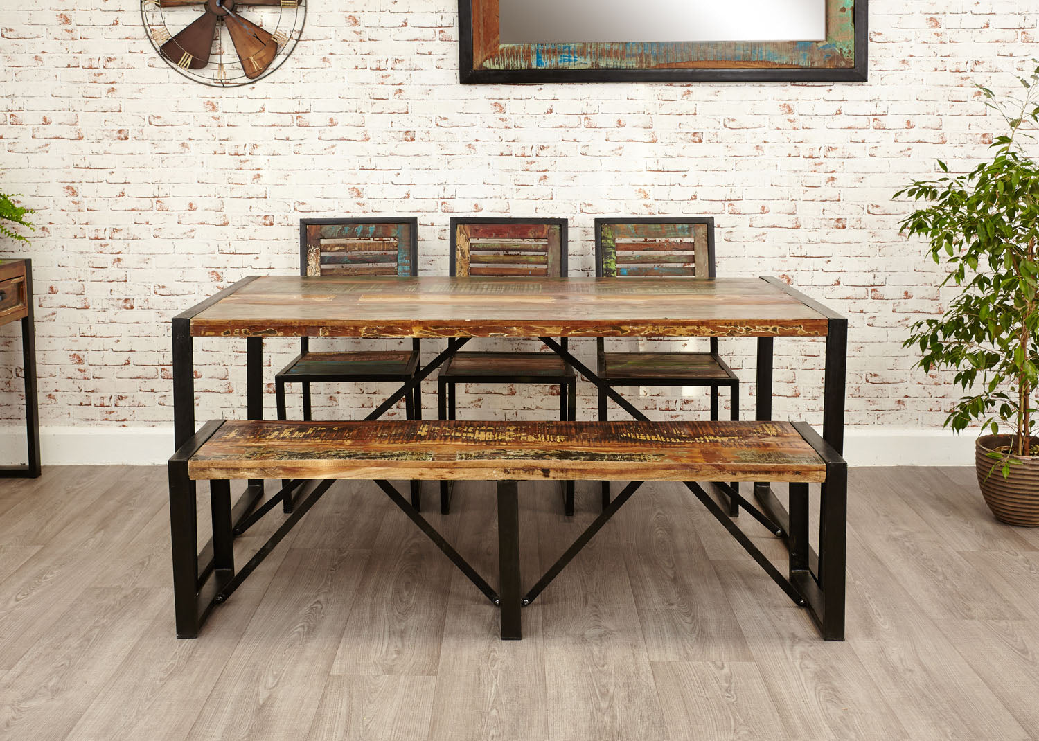 Urban Chic Large Dining Bench