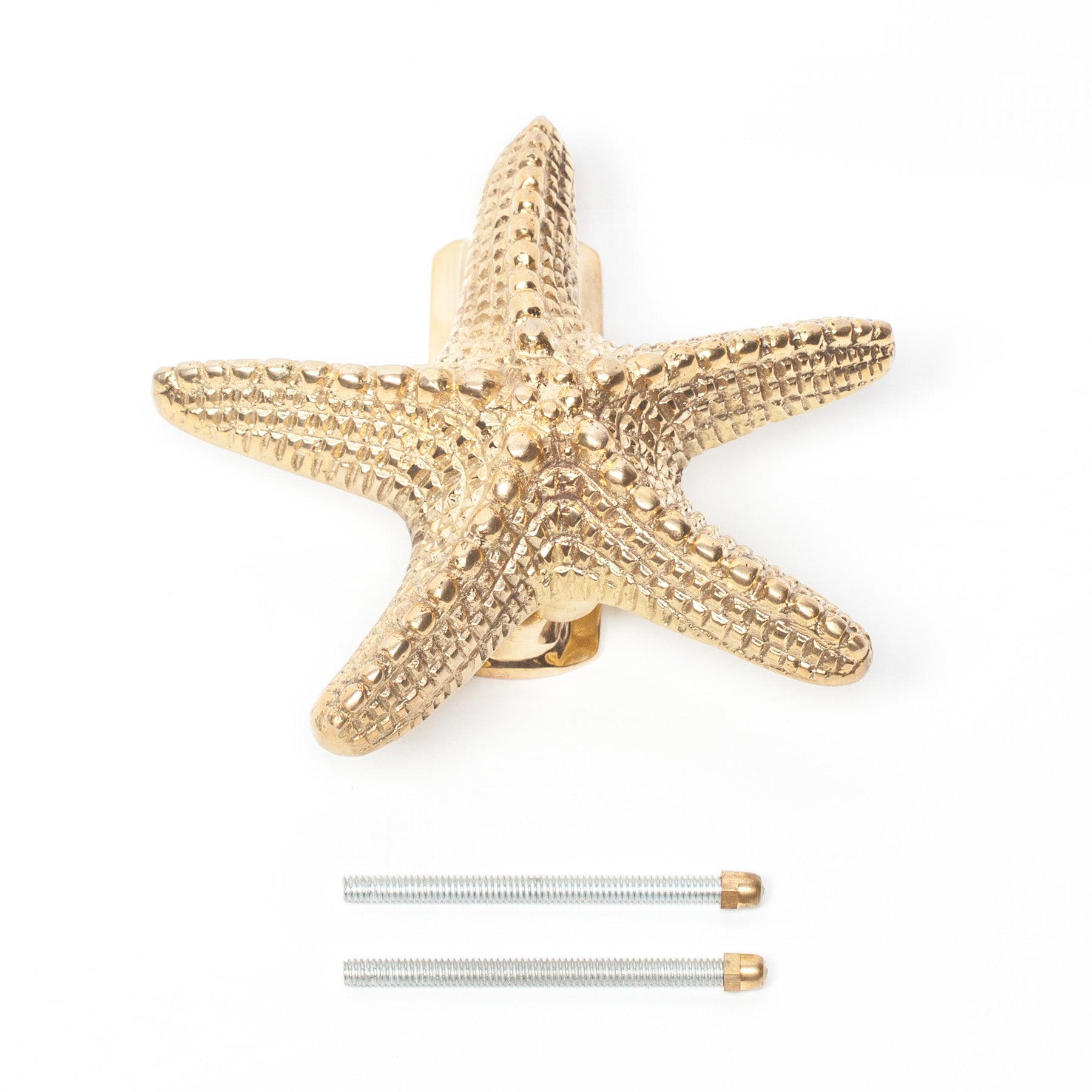 Brass Starfish Door Knocker for Front Door Grand Entrance