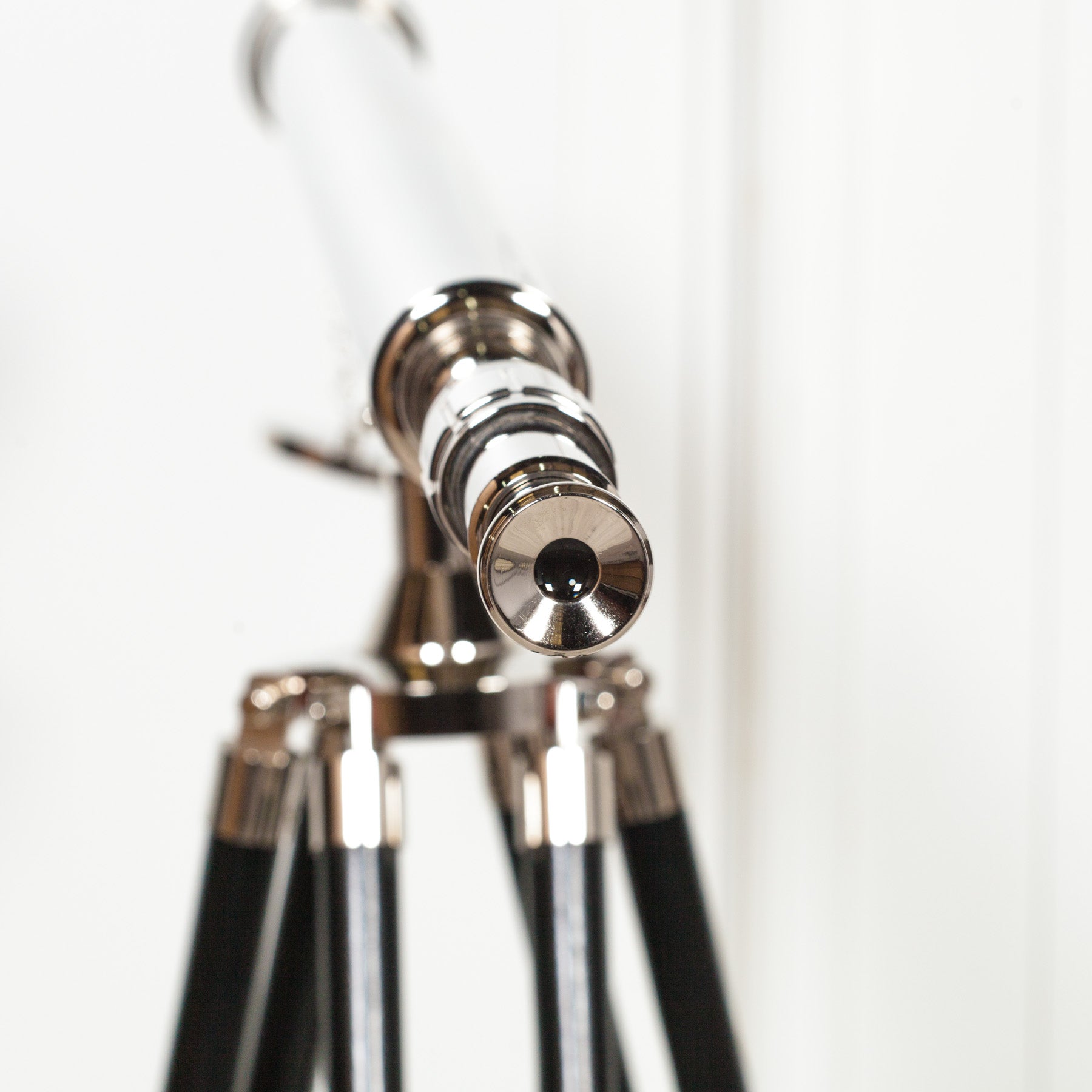 Nautical Telescope Nickel Colour on Wooden Tripod with Adjustable Stand