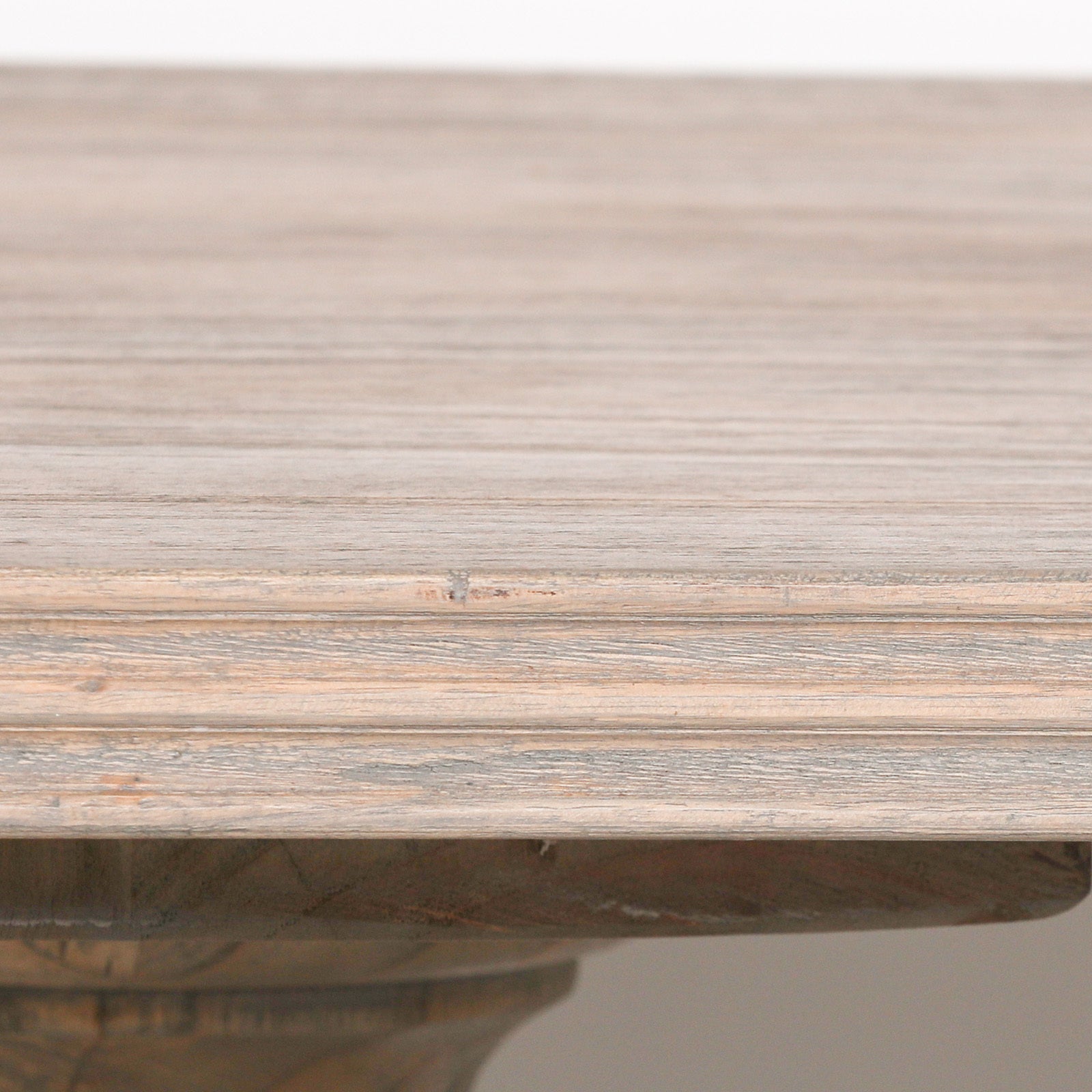Rustic Farmhouse Style Extra Large 2.4m Long White Cedar Wood Dining Table
