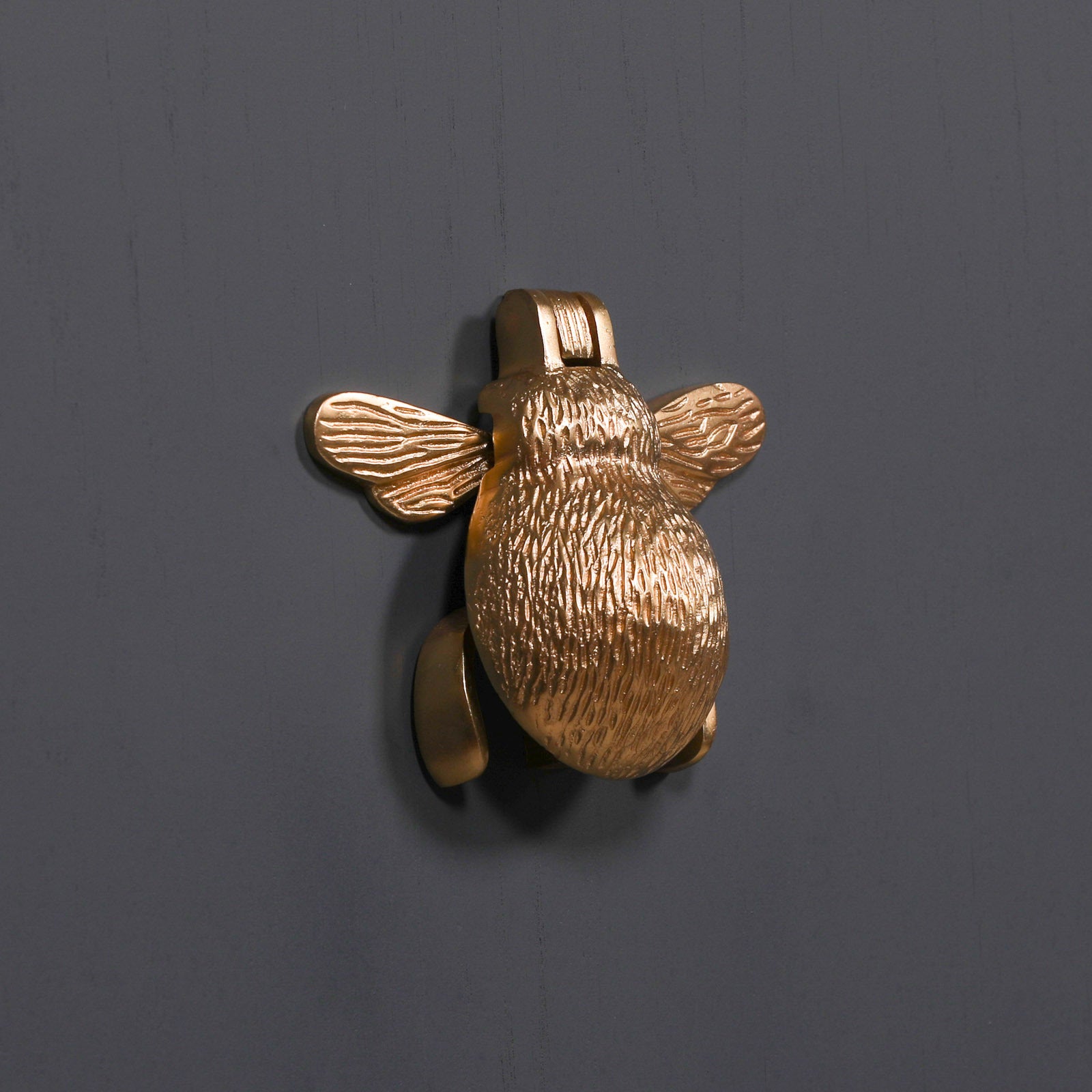 Stylish Brass Bee Door Knocker for Front Door Grand Entrance