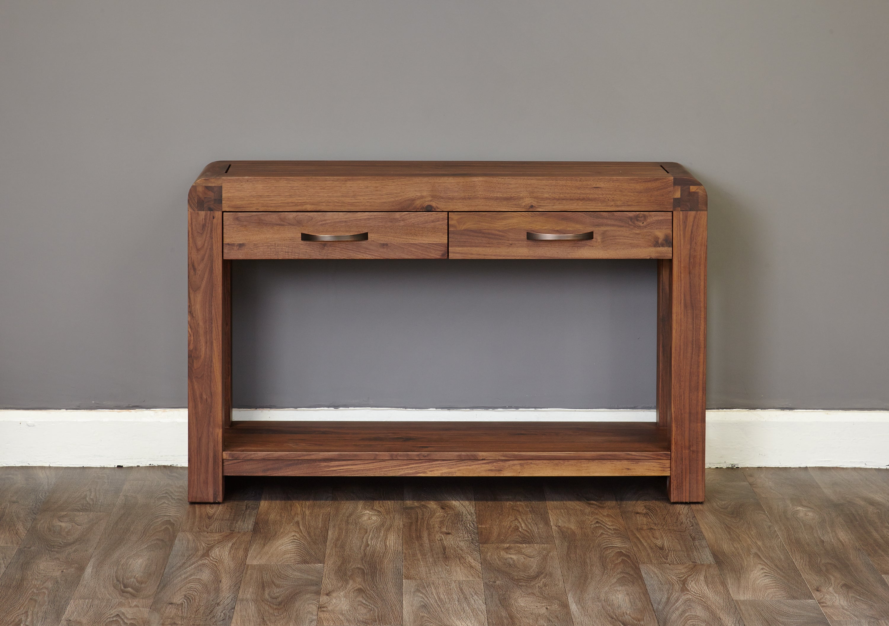 Shiro Walnut Console Table