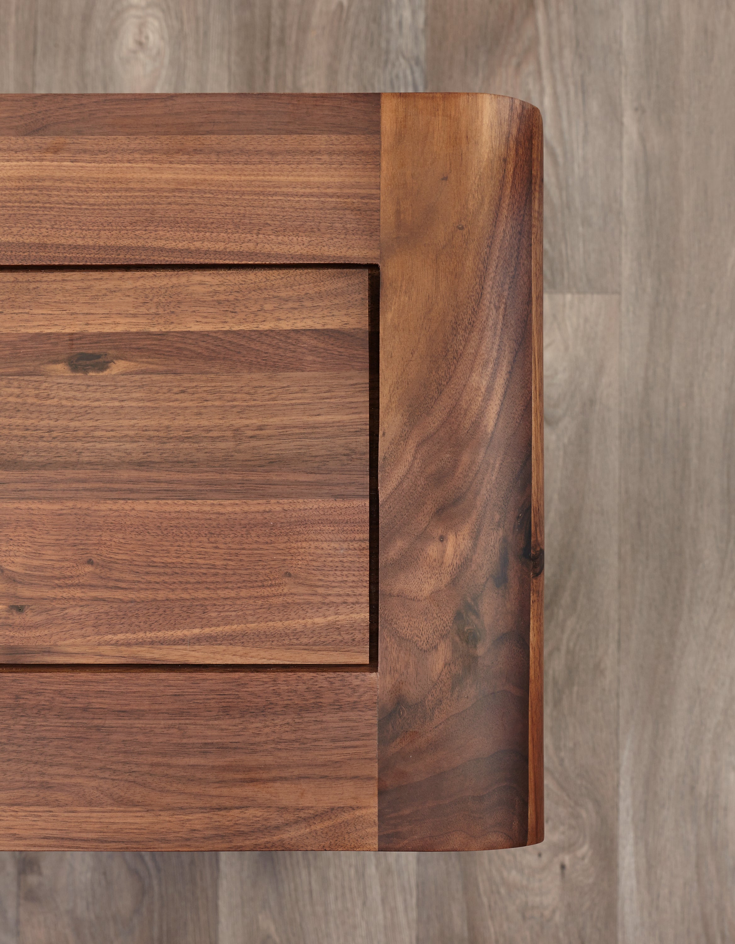 Shiro Walnut 3 Drawer Filing Cabinet
