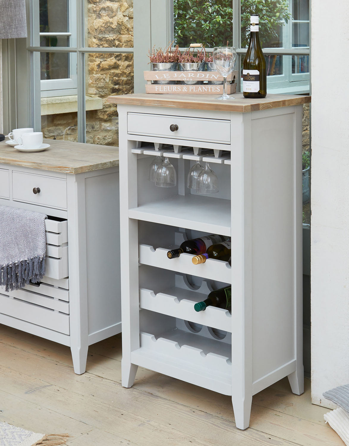 Signature Wine Rack / Glass Storage Cabinet
