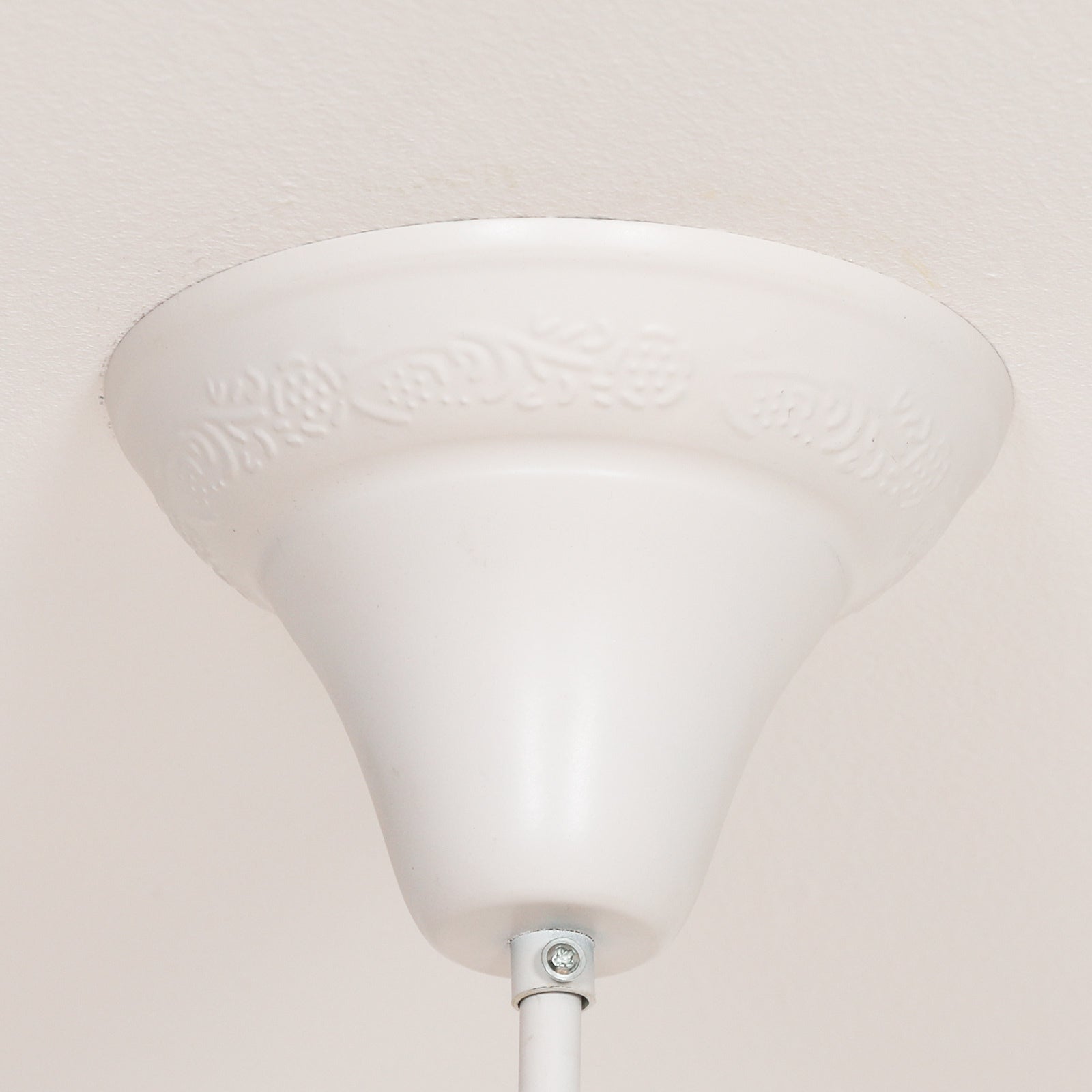 Shabby White Colour Large 12 Arm French Style Shallow Cut Glass Chandelier