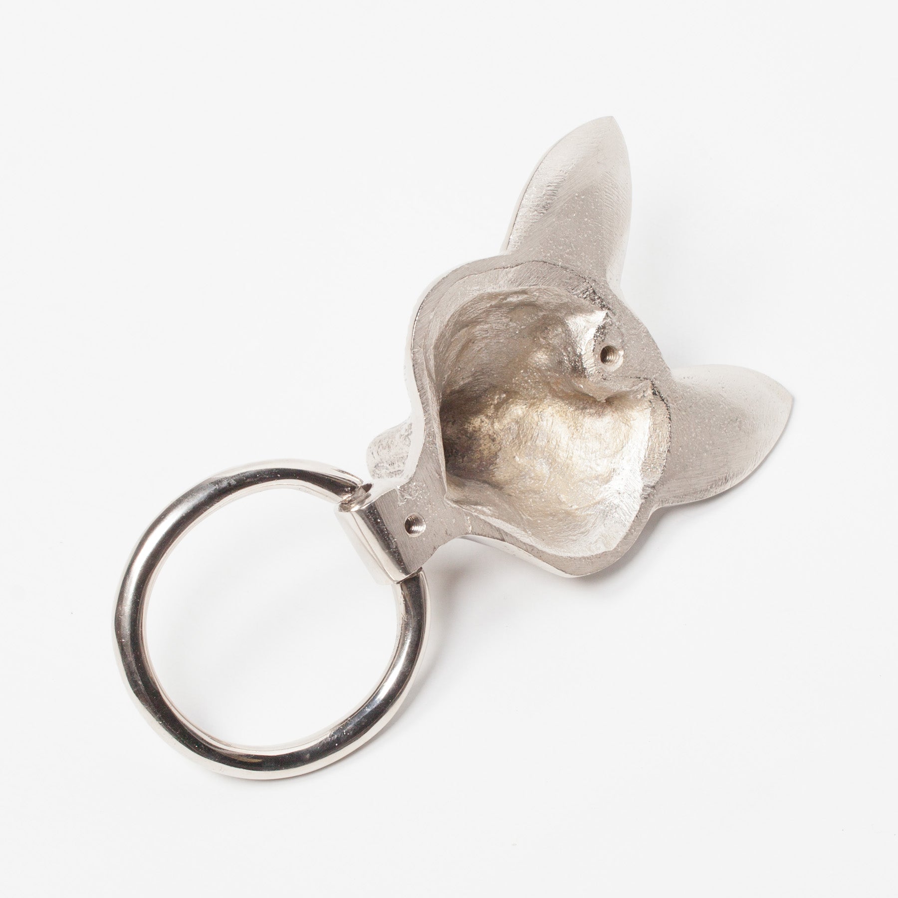 Chrome Fox Door Knocker for Front Door Grand Entrance