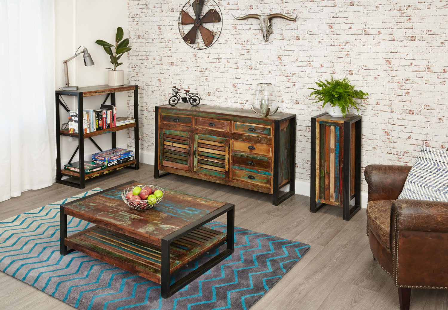 Urban Chic Low Bookcase