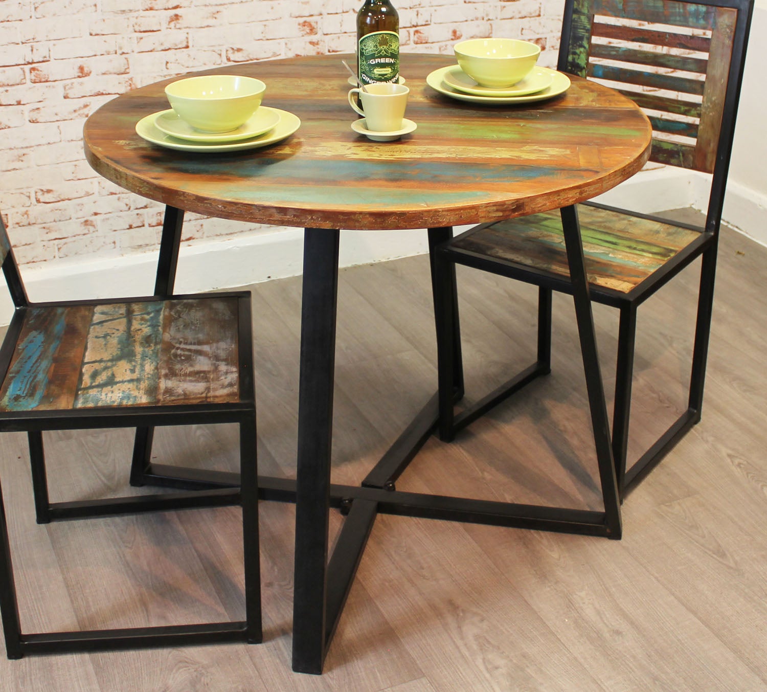 Urban Chic Round Dining Table  (100cm x 100cm)