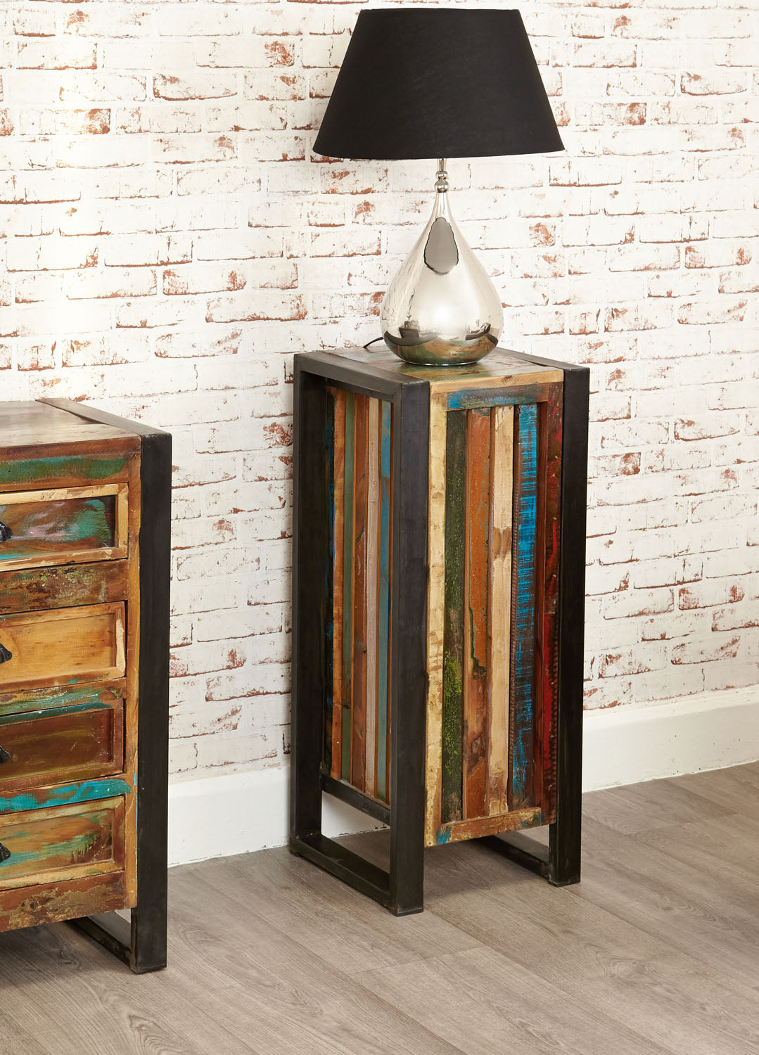 Urban Chic Tall Plant Stand/Lamp Table