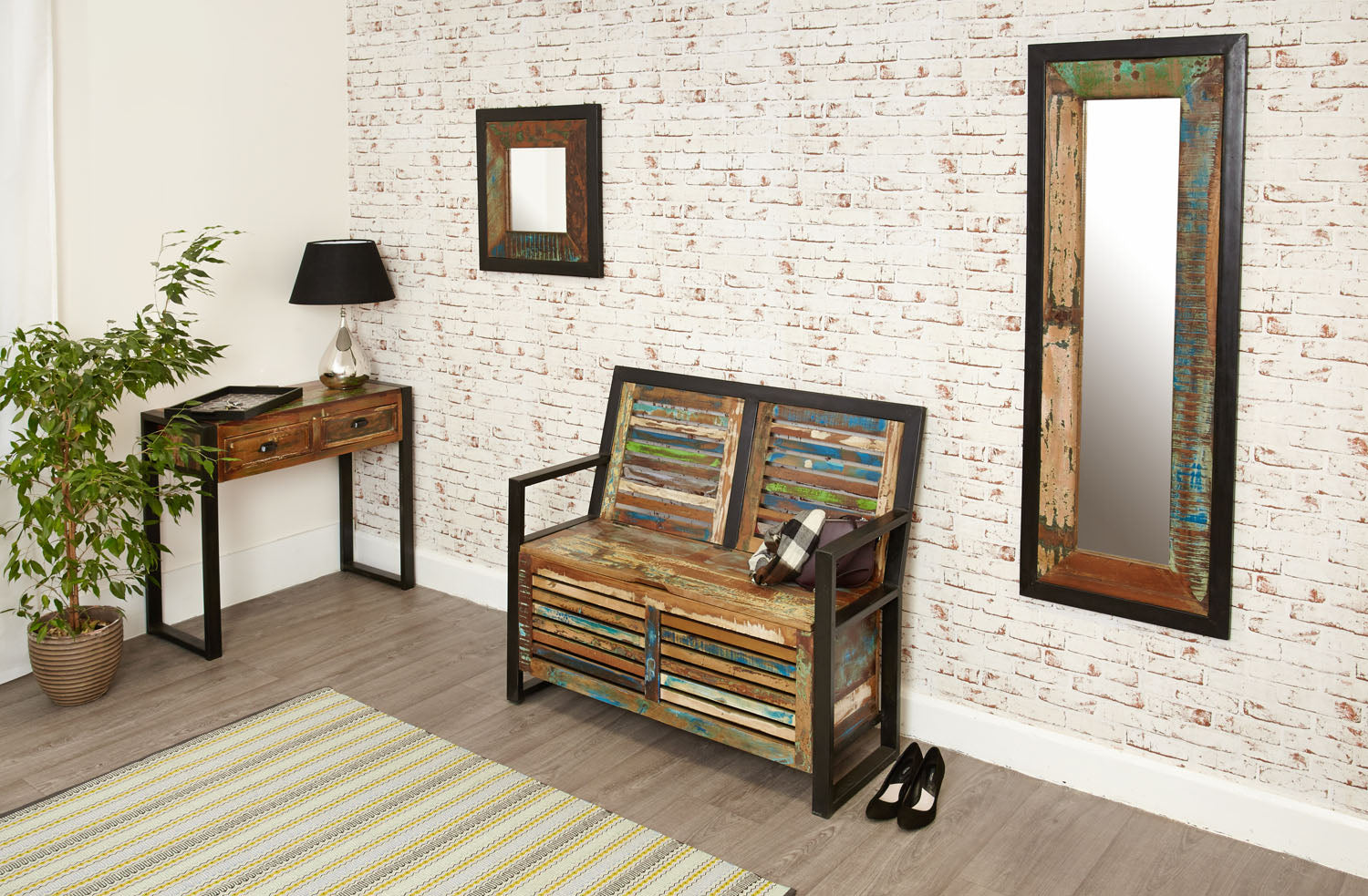 Urban Chic Mirror  Medium (Hangs landscape or portrait)