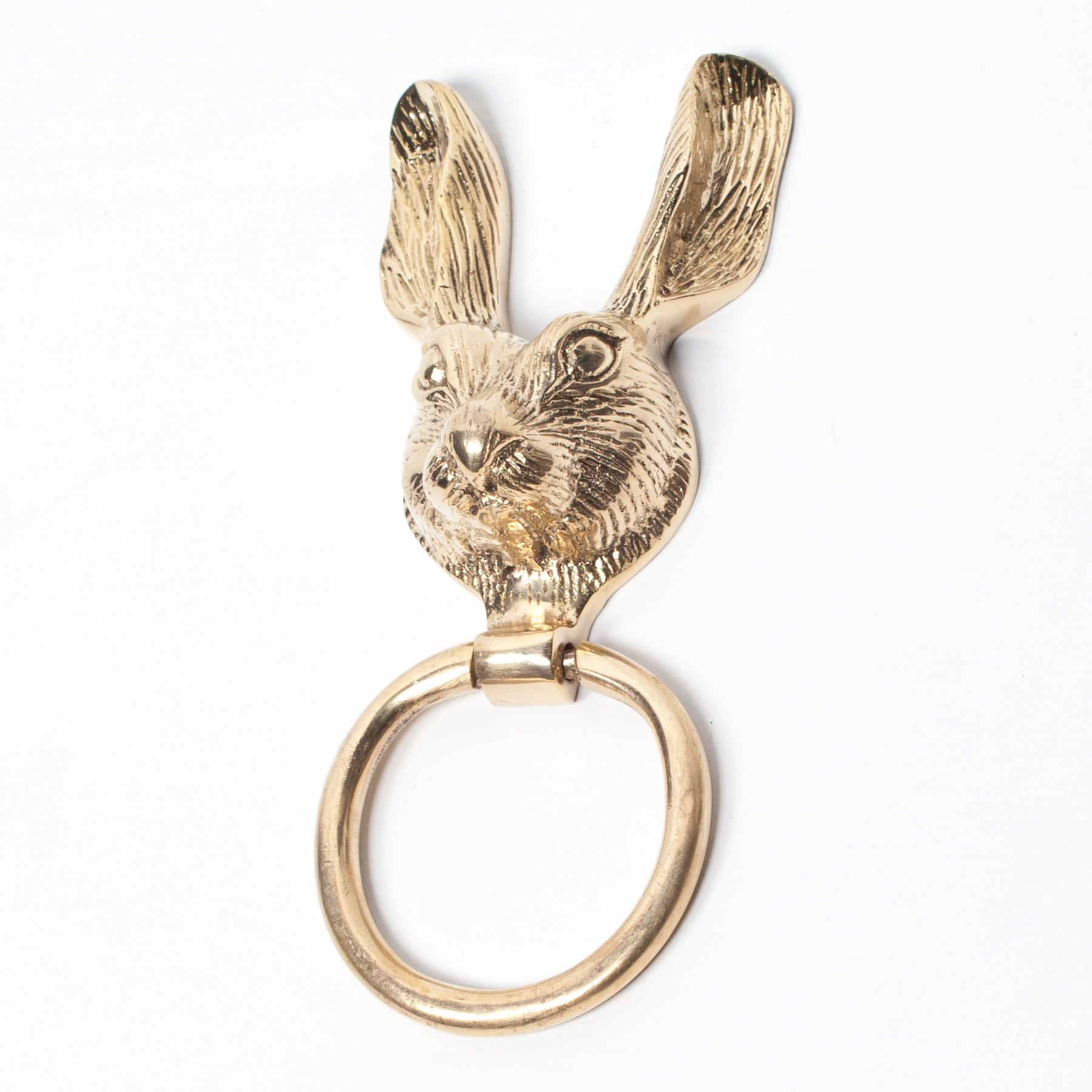 Brass Rabbit Door Knocker for Front Door Grand Entrance