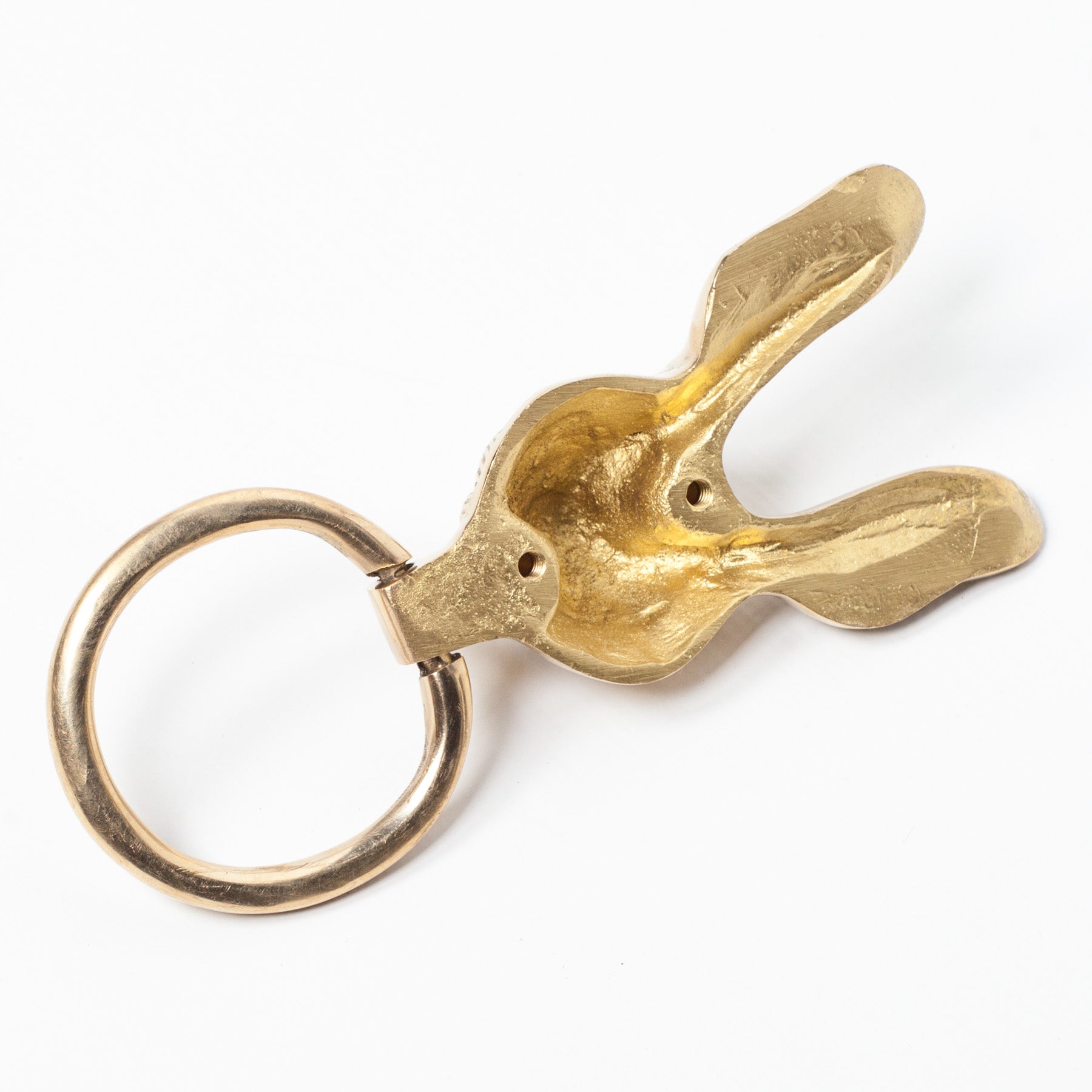 Brass Rabbit Door Knocker for Front Door Grand Entrance