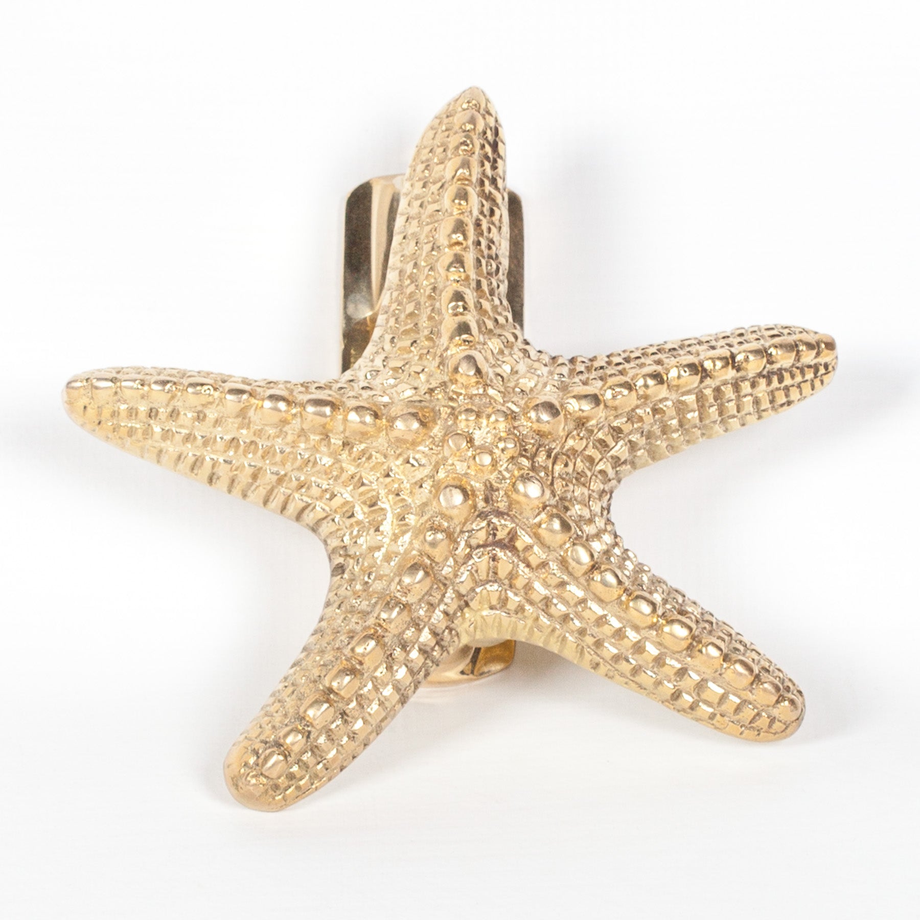 Brass Starfish Door Knocker for Front Door Grand Entrance