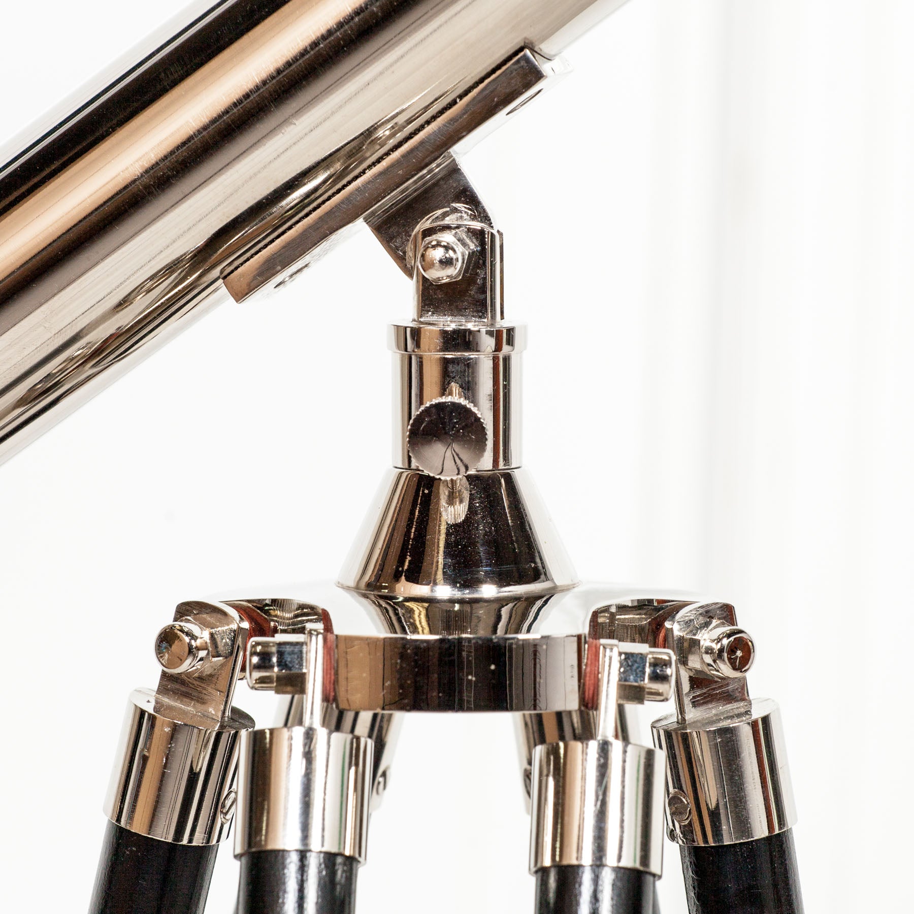 Nautical Telescope Nickel Colour on Wooden Tripod with Adjustable Stand