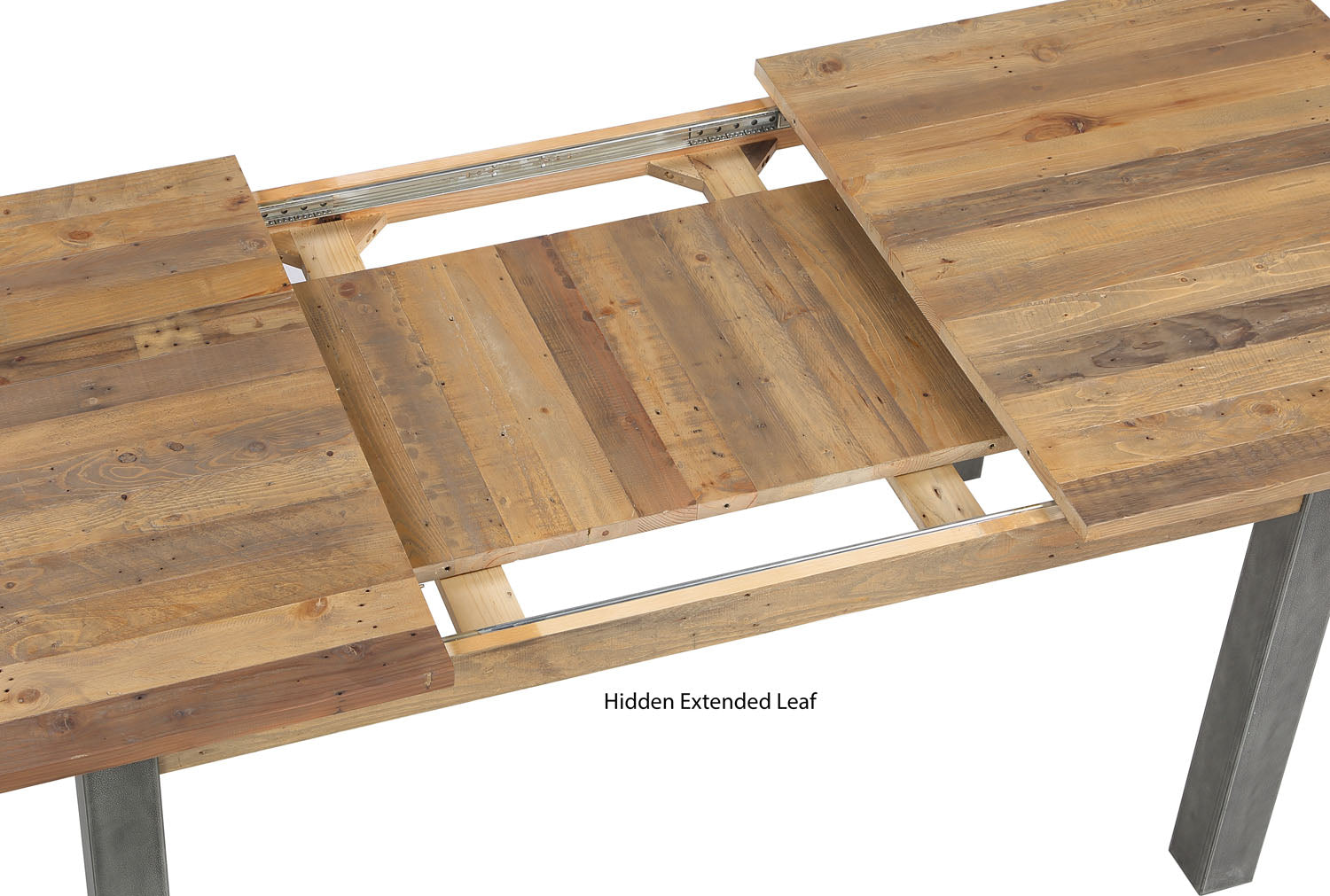 Urban Elegance - Reclaimed Extending Dining Table